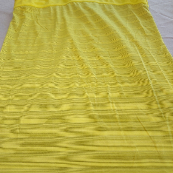 Diadora Yellow Lightweight Athletic Running Tank Top Shirt, XS - Picture 2 of 8